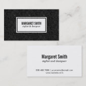 Natuurlijk Patroon Visitekaartje (Voorkant / Achterkant)