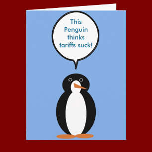 Natuurlijk Pinguïn Bewustzijn Erfgoed Cadeau Kaart