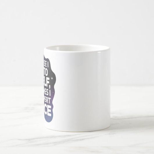 Natuurlijk praat ik met mezelf koffiemok (Center)