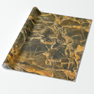 Natuurlijk steenkool cadeaupapier