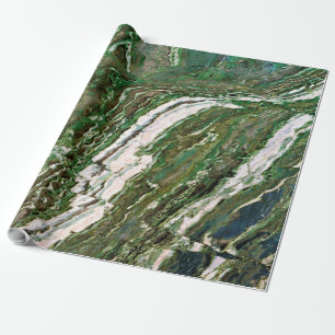 Natuurlijk steenkool cadeaupapier