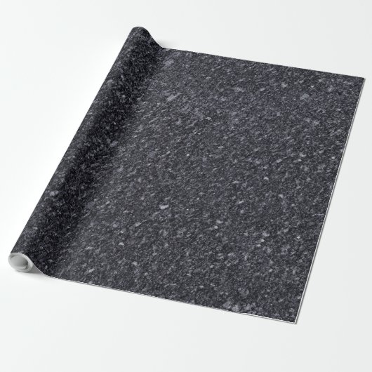Natuurlijk steenkool cadeaupapier (Uitgerold)