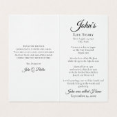 Natuurlijk strand kust begrafenis gebed visitekaartjes (Binnenkant ongevouwen)