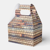 Natuurlijke Bamboe Favor Box Bedankdoosjes (Voorkant Zijde)