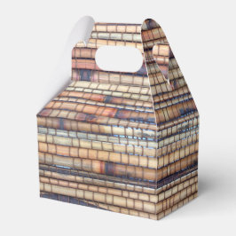 Natuurlijke Bamboe Favor Box Bedankdoosjes