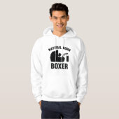 Natuurlijke born Boxer Hoodie (Voorkant volledig)