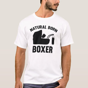Natuurlijke born Boxer T-shirt