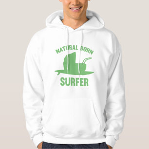 Natuurlijke born Surfer Hoodie