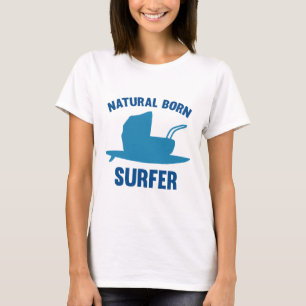 Natuurlijke born Surfer T-shirt