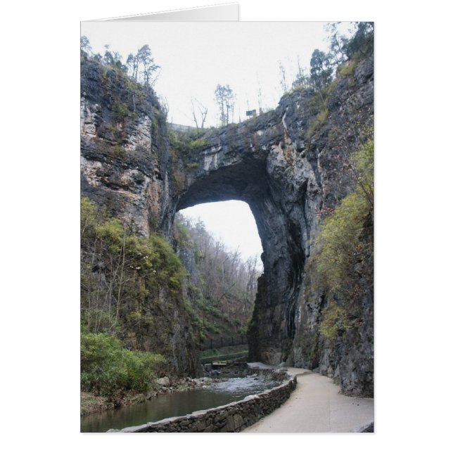 Natuurlijke brug Va. (Voorkant)