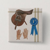 Natuurlijke Charm VI Vierkante Button 5,1 Cm (Voorkant)