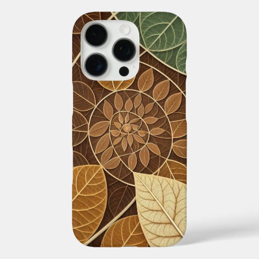 Natuurlijke combinatie concept fractaal blad Case-Mate iPhone case (Achterkant)