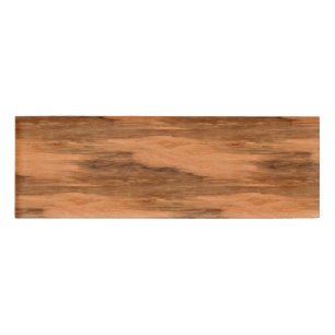 Natuurlijke Eucalyptus Hood Graan Kijk uit Naambadge