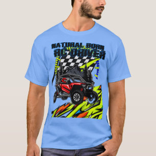 Natuurlijke Geboren RC Driver Racer Afstandsbedien T-shirt