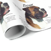 Natuurlijke gekleurde bokser Maak kennis met het r Cadeaupapier (Rol Hoek)