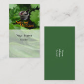 Natuurlijke geneeskunde visitekaartje (Voorkant / Achterkant)