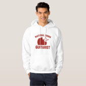 Natuurlijke gitarist hoodie (Voorkant volledig)