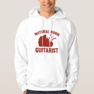 Natuurlijke gitarist hoodie