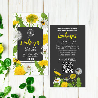 Natuurlijke Grasverzorging Service Promo Paardenbl Visitekaartje