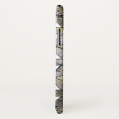 Natuurlijke Grijze Steen Mozaïek patroon bloem van Case-Mate iPhone Case (Achterkant / rechts)