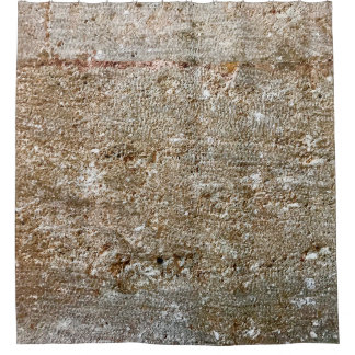 natuurlijke grijze zwarte stenen - abstracte prach douchegordijn