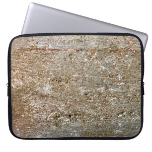 natuurlijke grijze zwarte stenen - abstracte prach laptop sleeve