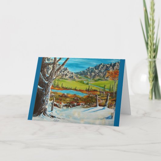 Natuurlijke grootte kaart (Voorkant)