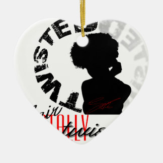 Natuurlijke haarden: Totaal verdraaid Keramisch Ornament