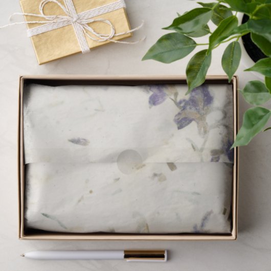 Natuurlijke handgemaakte Gedroogde Bloemen Tissuepapier (Geschenk)