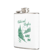 Natuurlijke hoogten zijn in heupfles (Links)