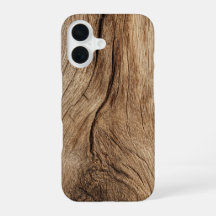 Natuurlijke houtnerf telefoonhoesje