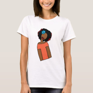 Natuurlijke kantel t-shirt