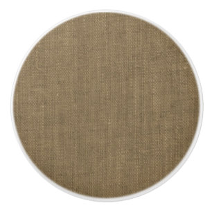 Natuurlijke kleurstof bruine textuur moderne platt keramische knop