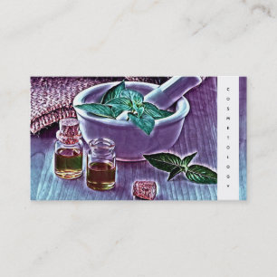 Natuurlijke kruidencosmetologie Huidverzorging Visitekaartje