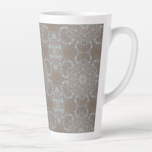 Natuurlijke kunst steen & zand latte mok (Rechts)