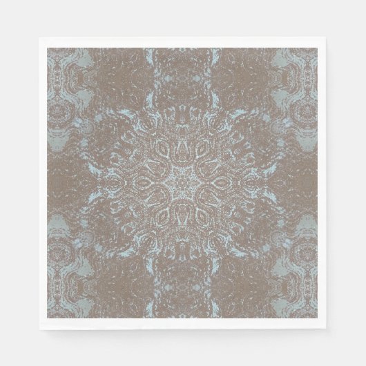 Natuurlijke kunst steen & zand servet (Voorkant)