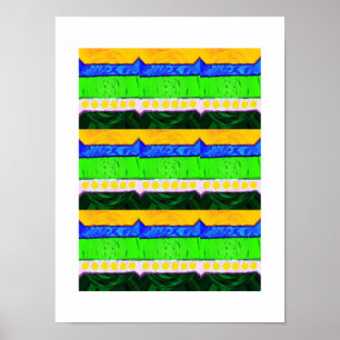 Natuurlijke lagen poster