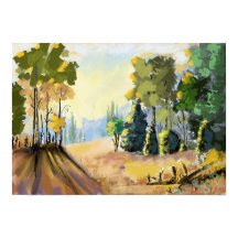 Natuurlijke landschappen en onder bos in het bos,