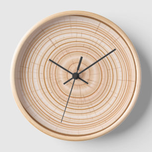 Natuurlijke look - Wandklokken - Boom Ringingen