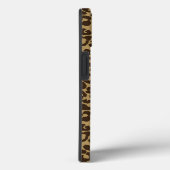 Natuurlijke luipaard Afdrukken Aangepaste monogram Case-Mate iPhone Case (Achterkant / Rechts)