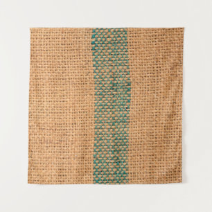 Natuurlijke makreel met bruine kleur, getextureerd wandkleed