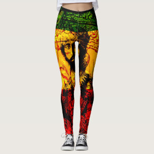Natuurlijke Mystic Haile Selassie Leggings