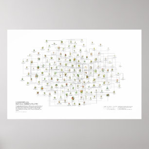 Natuurlijke Orders van Planten - Waarschijnlijkhei Poster