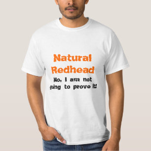 Natuurlijke Redhead T-shirt