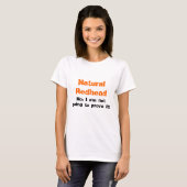 Natuurlijke Redhead T-shirt (Voorkant volledig)