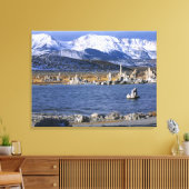 NATUURLIJKE RESERVE VAN DE STAAT MONO LAKE TUFA, CANVAS AFDRUK (Insitu (Woonkamer))
