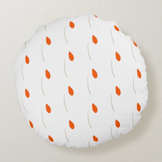 Natuurlijke roodachtige accenten rond kussen (Achterkant)