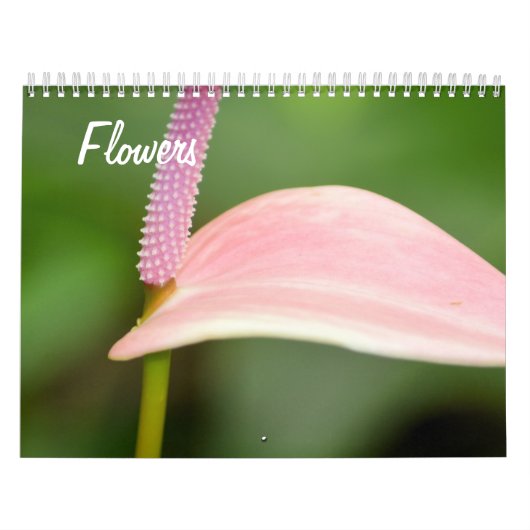 Natuurlijke schoonheid bloemen kalender (Hoes)