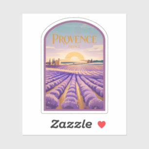 Natuurlijke schoonheid van de Provence-France Sticker