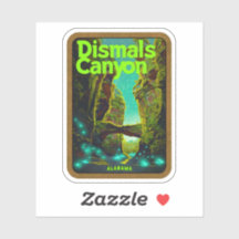 Natuurlijke schoonheid van Dismales Canyon-Alabama